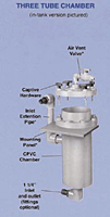 Three Tube Filter Chamber