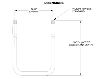 UC Series U Coils - Dimensions